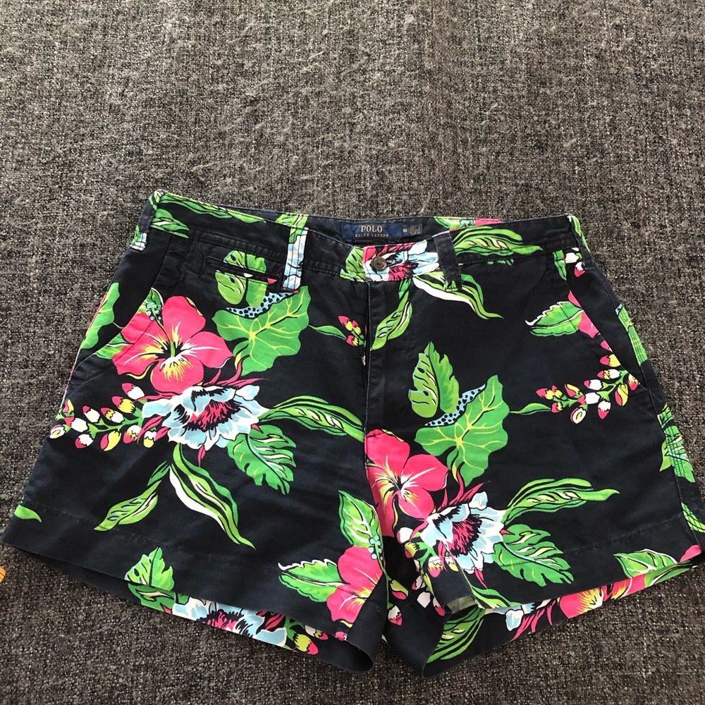 Ralph Lauren Hawaiian print shorts Sz10